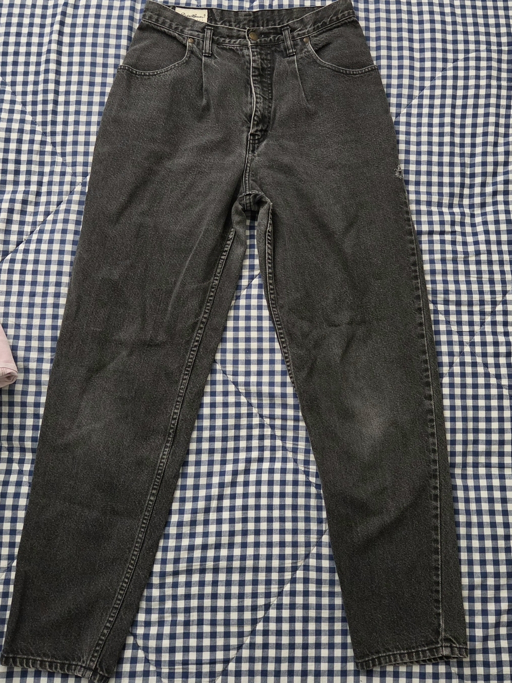 Eddie Bauer Charcoal Straight-Leg Jeans